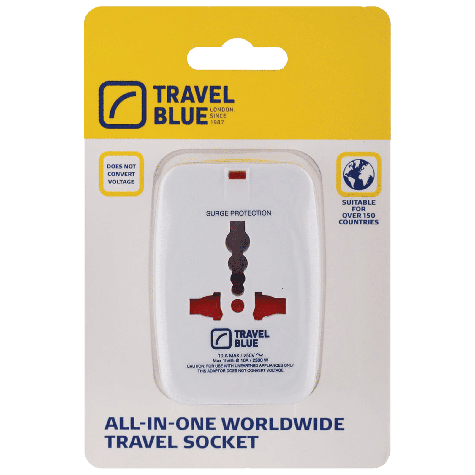 Buy Travel Blue All In One Worldwide Travel Adaptor Grey Online Croma 2410